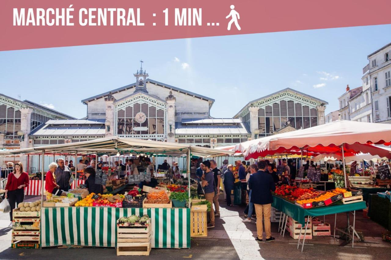 Ღ Marche Central • Au Coeur De Ville & Spacieux La Rochelle  Exterior foto